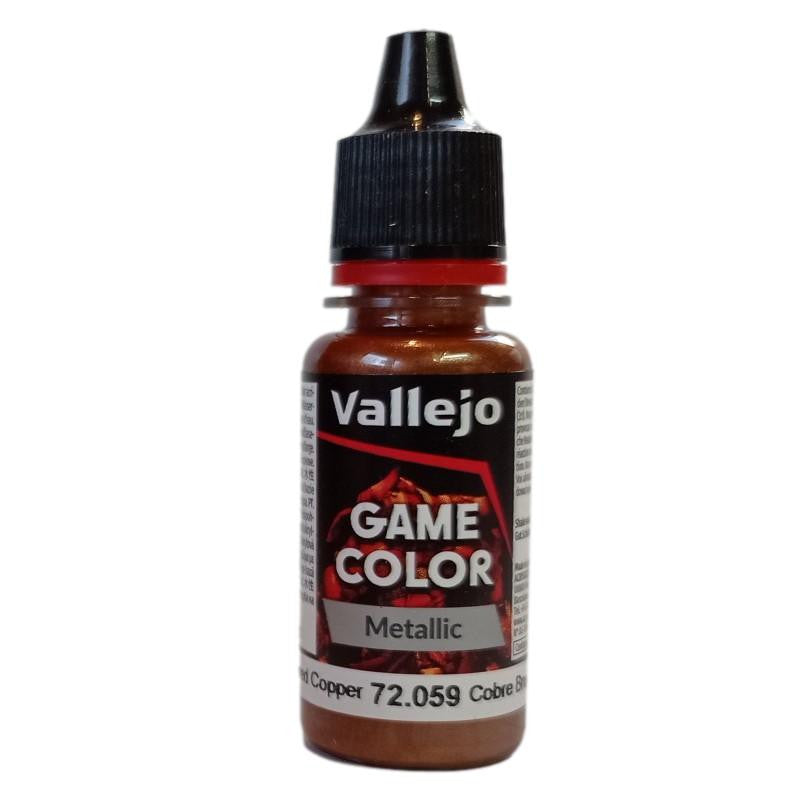 Vallejo Game Color: Hammered Copper, 17 ml. 72059
